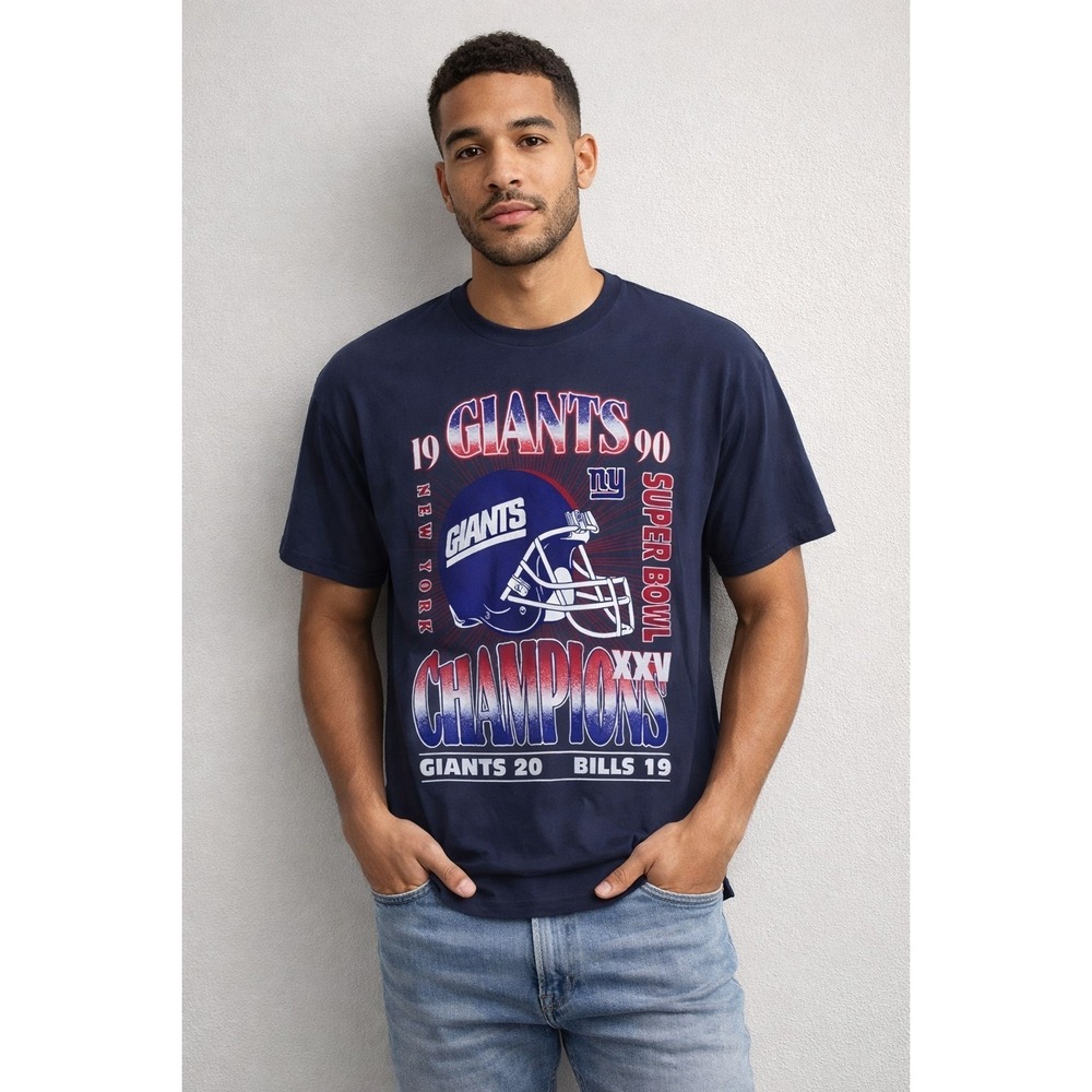 NFL™ New York Giants™ T-Shirt M Football Team Apparel NWT Retro‎